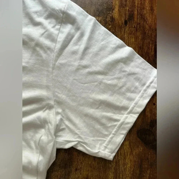 GILDAN | ladies custom Heads Carolina Tails California t-shirt. Size: L - Picture 3 of 7